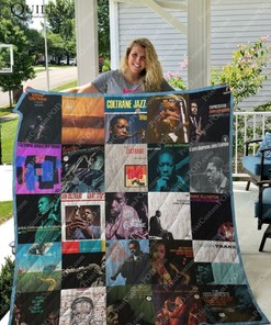 John Coltrane Albums For Fans Ver Collected Quilt Blanket Bedding Set