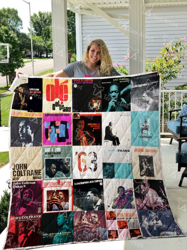 John Coltrane Love Collection Quilt Blanket