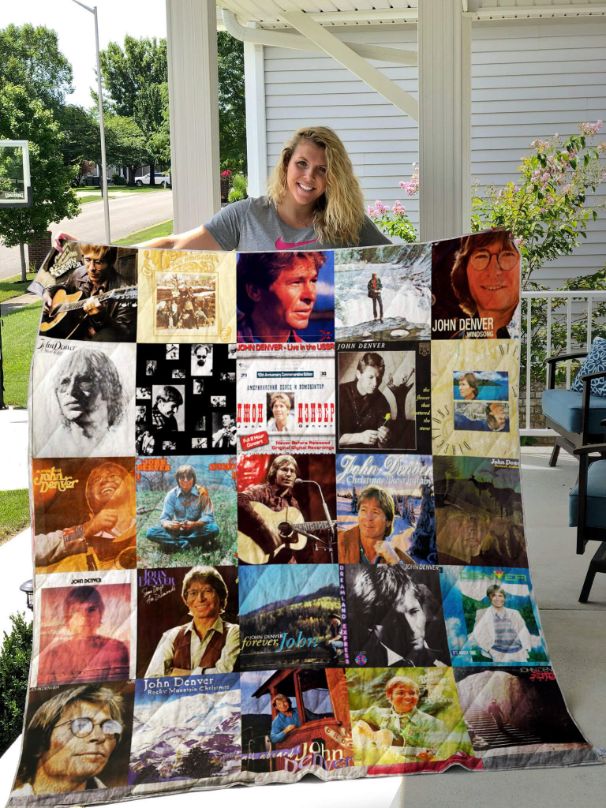 John Denver Albums For Fans Ver Collected Quilt Blanket Bedding Set