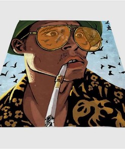 John Mathers Sherpa Fleece Blanket Gifts for Family, for Couple