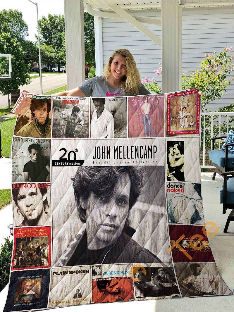 John Mellencamp Quilt Blanket Bedding Set