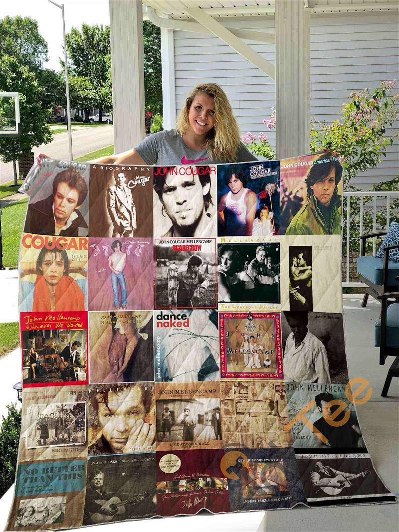 John Mellencamp Style 2 Quilt Blanket Bedding Set