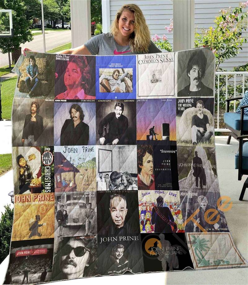 John Prine Quilt Blanket Bedding Set