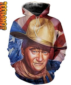 John Wayne 3D Hoodie