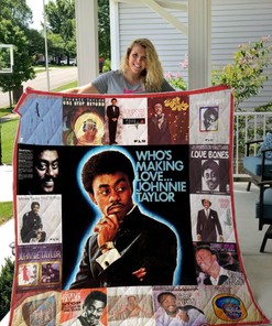 Johnnie Taylor Albums For Fans Ver Collection Quilt Blanket Bedding Set