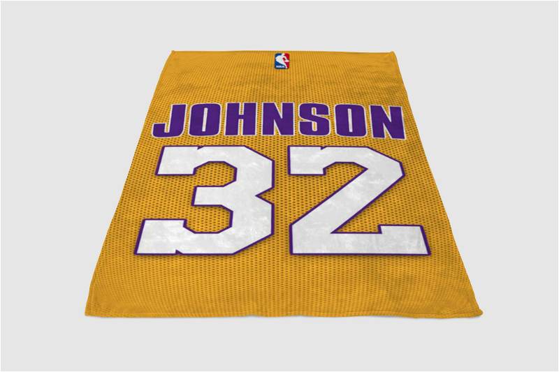 Johnson Yellow Sherpa Fleece Blanket Gifts for Family, for Couple