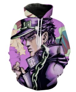 Jojo Jotaro Jojo’s Bizarre Adventure Hoodie 3D