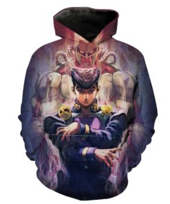 Jojo’s Bizarre Adventure Josuke Hoodie 3D