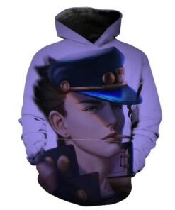 Jojo’s Bizarre Adventure Jotaro Hoodie 3D