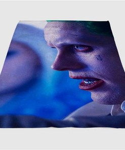 Joker And Harley Quinn Sherpa Fleece Blanket Gifts for Family, for Couple