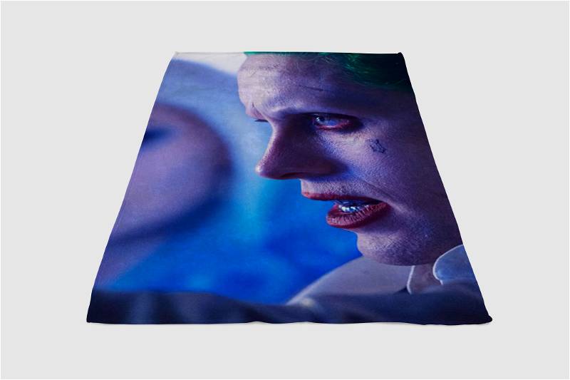 Joker And Harley Quinn Sherpa Fleece Blanket Gifts for Family, for Couple