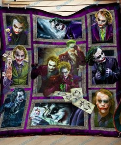 Joker Artwork Quilt Blanket Bedding Set for Home Décor