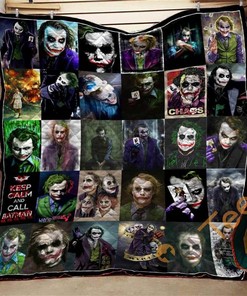Joker Collage Quilt Blanket Bedding Set