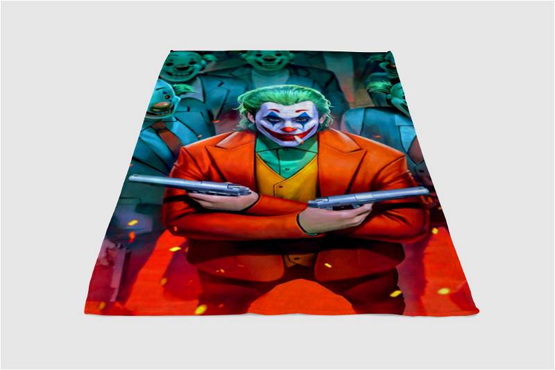 Joker Joaquin Sherpa Fleece Blanket Gifts for Family, for Couple