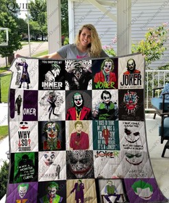 Joker Quilt Blanket Bedding Set for Home Décor