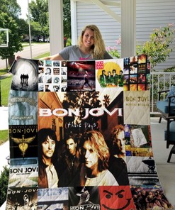 Jon Bon Jovi Band These Days For Fans Ver Collection Quilt Blanket Bedding Set