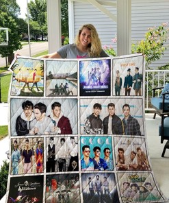 Jonas Brother Cool Quilt Blanket Bedding Set for Home Décor
