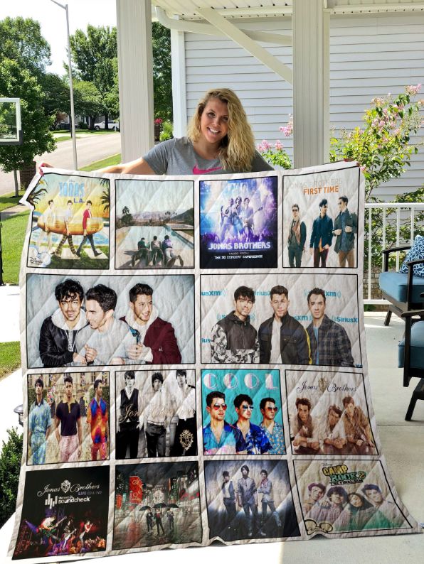 Jonas Brother Cool Quilt Blanket Bedding Set for Home Décor