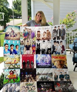 Jonas Brother Quilt Blanket Bedding Set for Home Décor
