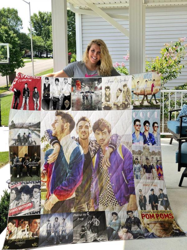 Jonas Brothers Quilt Blanket Bedding Set for Home Décor
