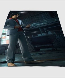 Jordi Chin Watch Dogs Sherpa Fleece Blanket Gifts for Family, for Couple