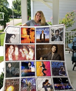 Josh Groban Style Collected Quilt Blanket Bedding Set