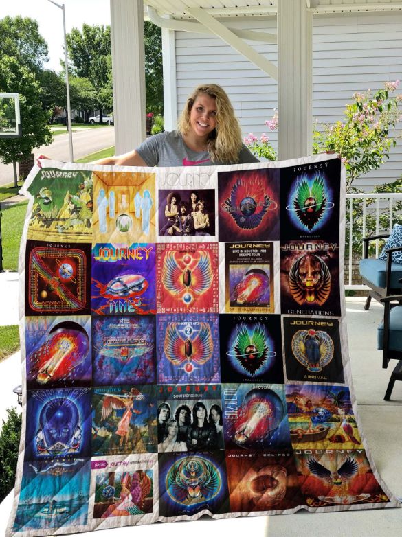 Journey For Fans Rock Music Quilt Blanket Bedding Set