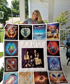 Journey The Best Albums Quilt Blanket Bedding Set