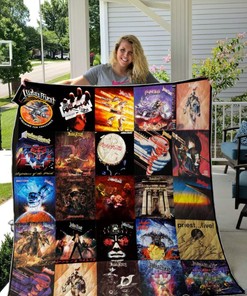 Judas Priest Live Love Quilt Blanket Bedding Set