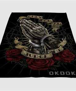 Judge Sherpa Fleece Blanket Gifts for Family, for Couple