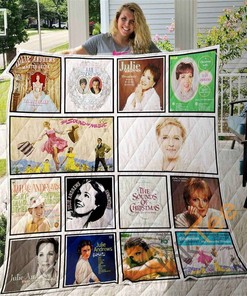 Julie Andrews Quilt Blanket Bedding Set