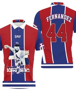 Junior Fernandez 44 Of The St Louis Cardinals Polo Shirt All Over Print Shirt 3d T-shirt