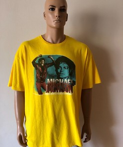 Junk Food Michael Jackson T-Shirt Yellow