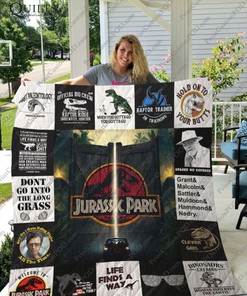 Jurassic Park For Fans Ver Collection Collected Quilt Blanket Bedding Set