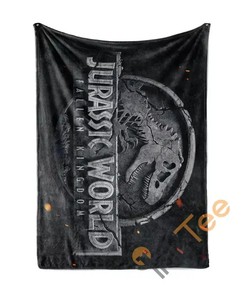 Jurassic World Sherpa Fleece Blanket Gifts for Family, for Couple