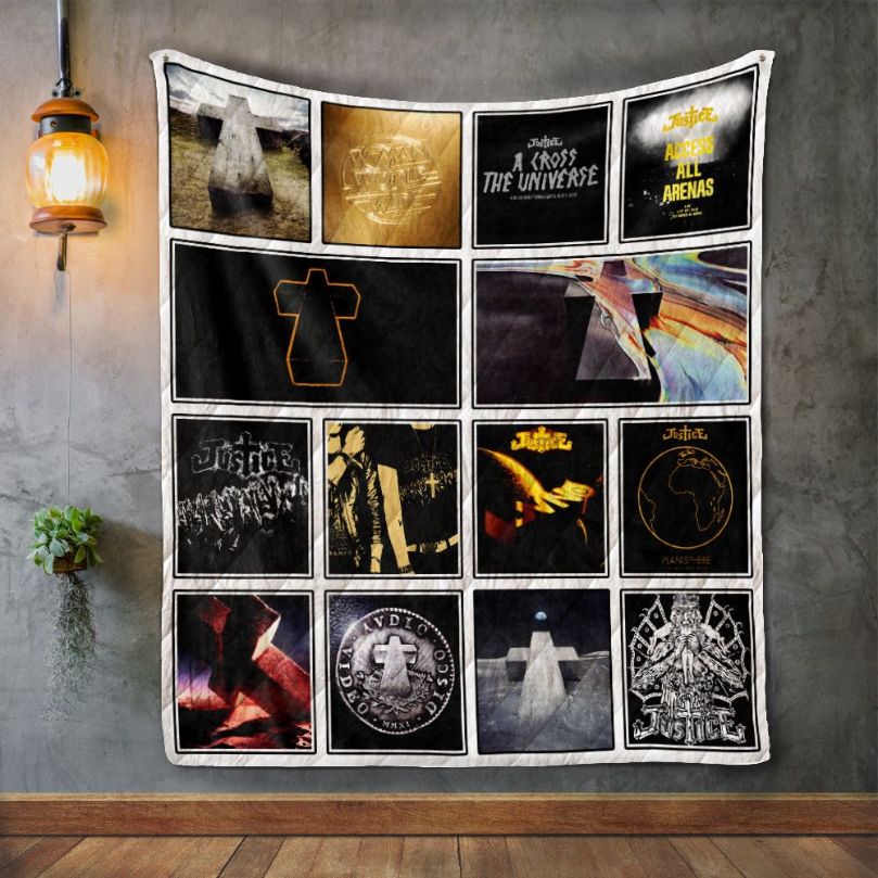 Justice Album Covers Quilt Blanket Bedding Set