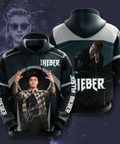 Justin Bieber Custom Hoodie 3D