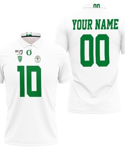 Justin Herbert Oregon Ducks 10 For Fan Personalized 3D All Over Print Polo Shirt
