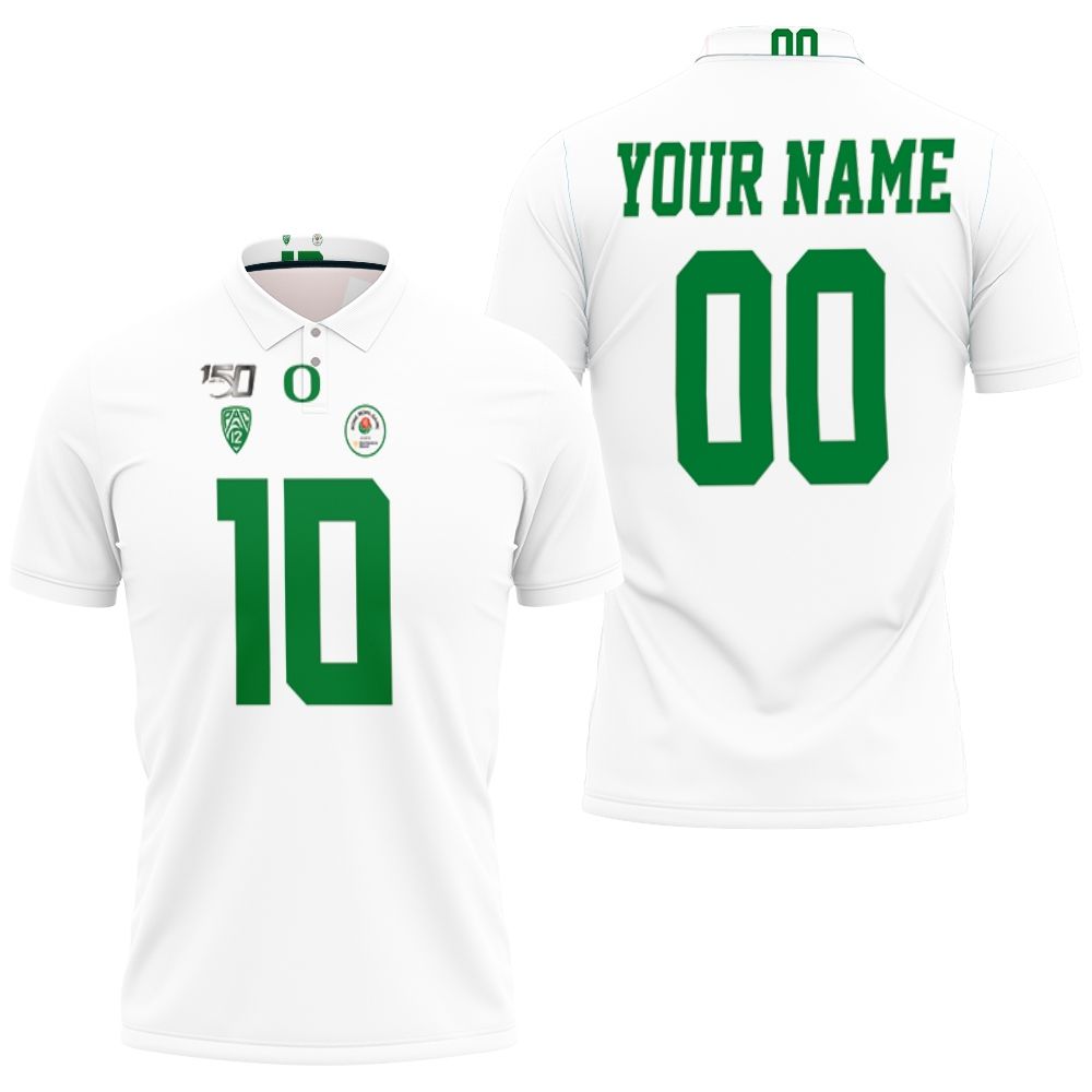 Justin Herbert Oregon Ducks 10 For Fan Personalized 3D All Over Print Polo Shirt