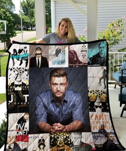 Justin Timberlake Quilt Blanket Bedding Set for Home Décor