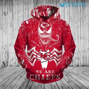 KC Chiefs Hoodie 3D Venom We Are Chiefs Kansas City Chiefs Gift - Image 2