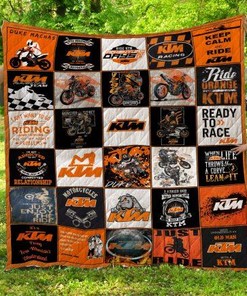K-T-M Ready To Race Quilt Blanket