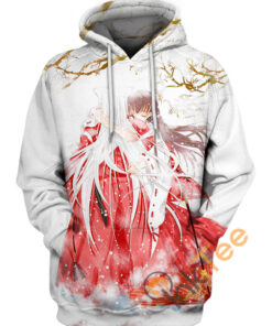 Kagome And Inuyasha Hoodie 3D