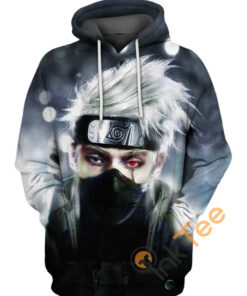 Kakashi Real Life Hoodie 3D