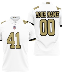 Kamara 41 New Orleans Saints Nfl Personalized 3D All Over Print Polo Shirt