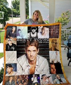 Kane Brown And Brett Young Collection Quilt Blanket Bedding Set