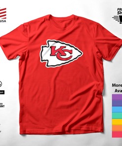 Kansas City CHIEFS Logo Shirt NFL Football Super Bowl Champions Main