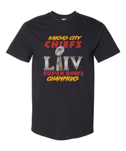 Kansas City Chiefs 2020 Super Bowl LIV Champions Custom Shirt New