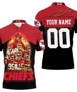 Kansas City Chiefs Afc West Champions 2021 Super Bowl Personalized 3D All Over Print Polo Shirt