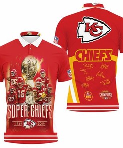 Kansas City Chiefs Afc West Champions Division Super Bowl 2021 3D All Over Print Polo Shirt